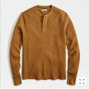 J. Crew Wallace & Barnes waffle henley